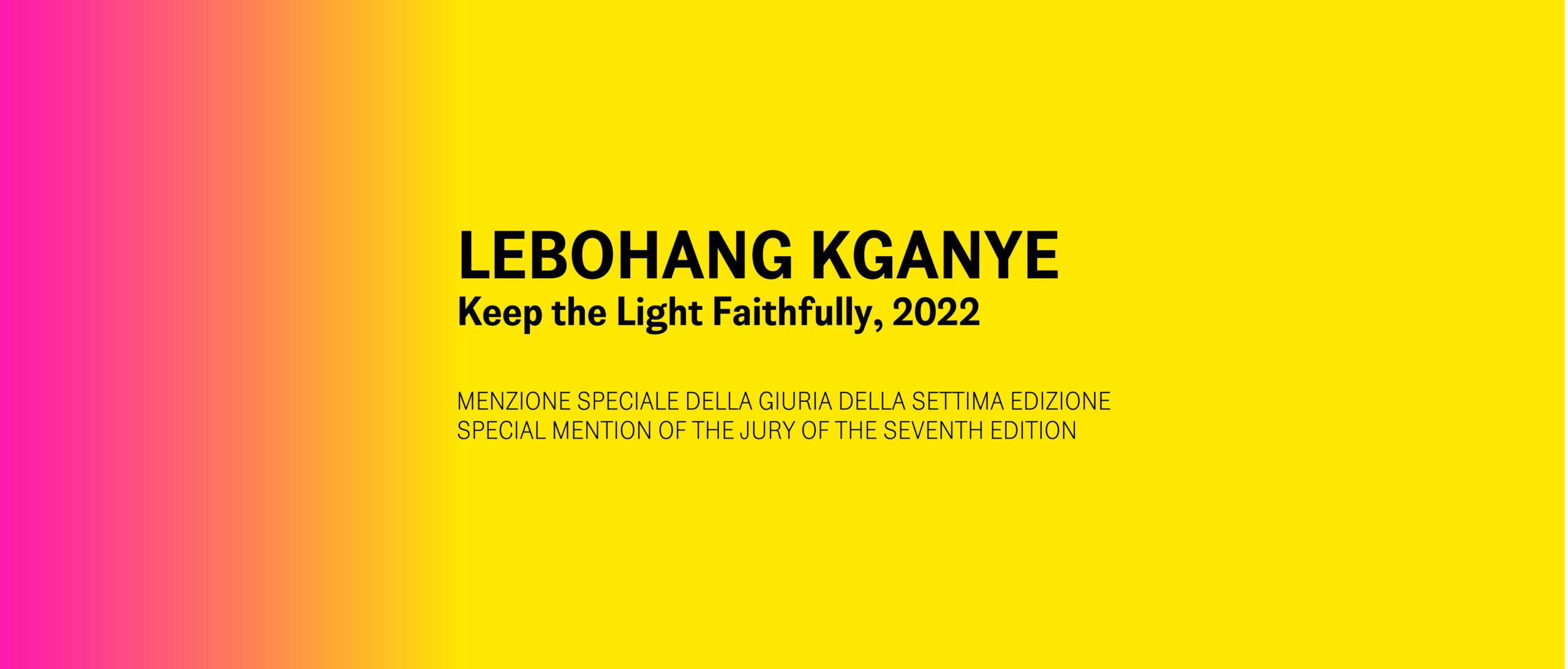 Lebohang Kganye interview Fondazione MAST Photography Grant on